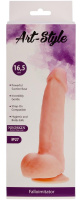 Фаллос на присоске ART-Style №27 от sex shop Hustler
