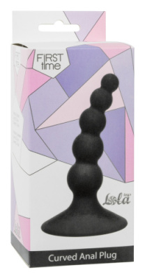 Анальная игрушка Ribbed Plug от sex shop Hustler