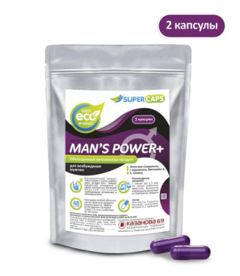 БАД для потенции Man’s Power plus от sex shop Hustler