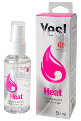 Возбуждающая смазка Yes - Heat (на основе силикона), 50 ml от sex shop Hustler