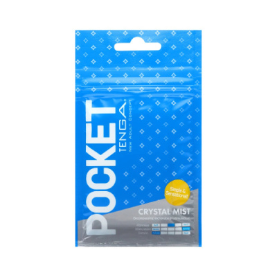 Карманный мастурбатор Tenga pocket Crystal Mist от sex shop Hustler
