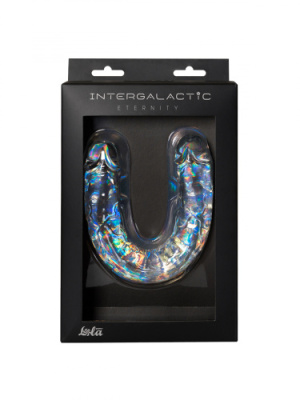 Фаллос гелевый двойной Intergalactic Eternity (длина 29,5 см, диаметр 3,4 см) от sex shop Hustler