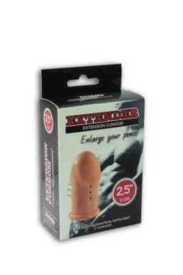 Насадка на пенис латексная 2,5 дюйма от sex shop Hustler