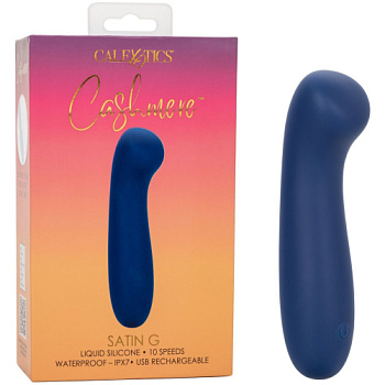 Ультрамягкий вибромассажер для точки G - Cashmere Satin G от sex shop Hustler