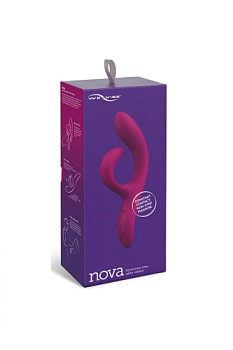 We-Vibe Nova 2 уникальный вибратор кролик (управление с приложения) от sex shop Hustler