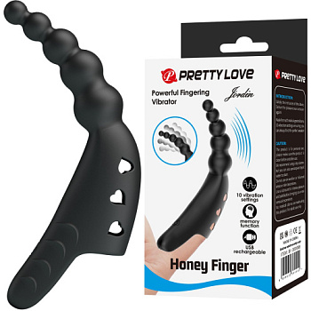 Секс игрушка – вибратор на палец Jordin от sex shop Hustler