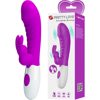 Вибрато кролик для двойной стимуляции Naughty Bunny от sex shop Hustler