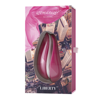 Womanizer Liberty Red Wine вакуумный стимулятор клитора от sex shop Hustler