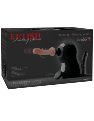 Секс машина The Bigger Bang (с функциями ротации и фрикций) от sex shop Hustler