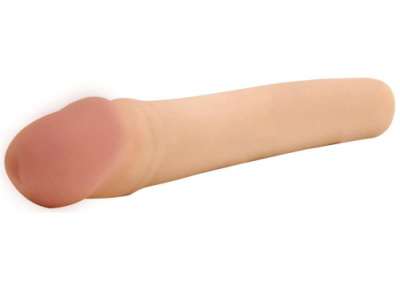 Насадка на член с вибрацией Xtra Thick Vibrating (увеличит пенис на 5см) от sex shop Hustler