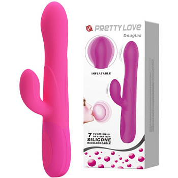 Вибратор с расширением DOUGLAS (7 режимов) от sex shop Hustler