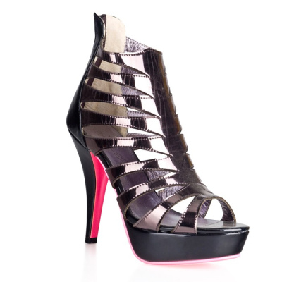 Стрипы - MIRROR SHINE босоножки-гладиаторы от sex shop Hustler