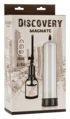 Вакуумная помпа Discovery Magnate (увеличенный размер) от sex shop Hustler