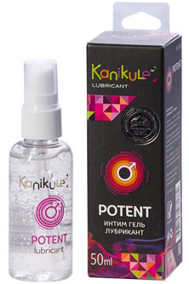 Интимный гель Kanikule Potent – лубрикант усиливающий эрекцию, 50 ml от sex shop Hustler