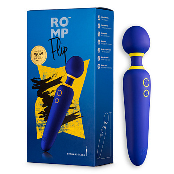 Вибромассажер с гибкой головкой Romp Flip от sex shop Hustler
