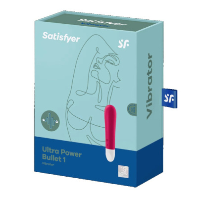 Satisfyer Ultra Power Bullet 1 – минивибратор перезаряжаемый (12 режимов) от sex shop Hustler
