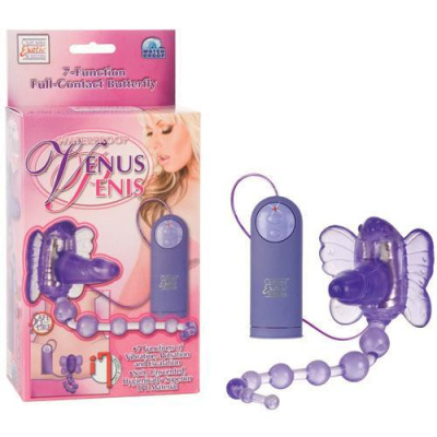 Клиторальная бабочка с анальным стимулятором от sex shop Hustler