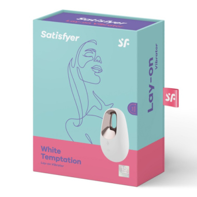 Мини вибростимулятор Satisfyer layons, White Temptation от sex shop Hustler