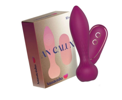 Анальная вибропробка AN Calyx (10 режимов, пульт ДУ) от sex shop Hustler