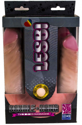 Двойной фаллос Lesbi touch от sex shop Hustler