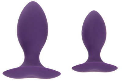 Анальные пробки Plug set 1 – набор из 2 штук от sex shop Hustler