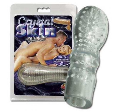 Насадка на пенис Crystal Skin от sex shop Hustler