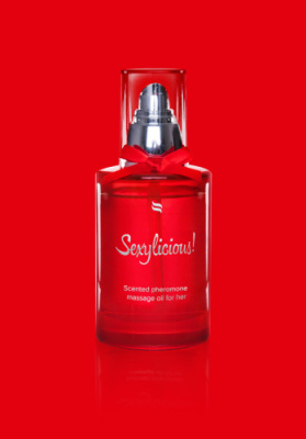 Массажное масло с феромонами Sexy от sex shop Hustler