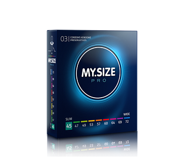 Презервативы MY SIZE - 45 от sex shop Hustler