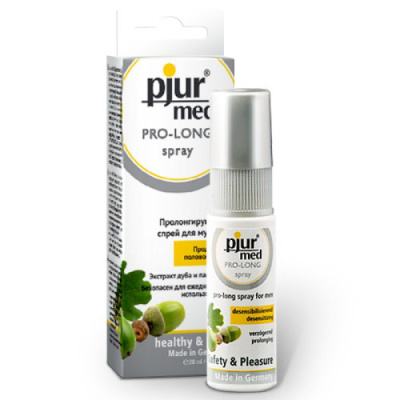 Пролонгирующий спрей с экстрактом дуба и пантенолом pjur®MED Pro-long Spray 20 ml от sex shop Hustler