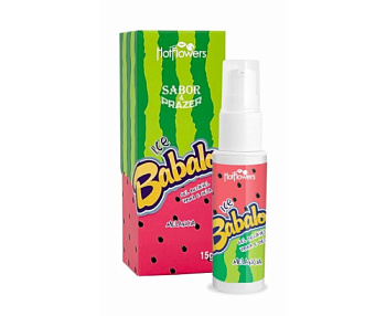 Оральный гель ICE BABALOO с эффектом холодка и вкусом арбуза от sex shop Hustler