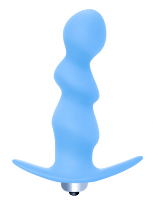 Анальная игрушка с вибрацией Spiral Anal Plug от sex shop Hustler