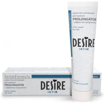 Крем пролонгатор гель DESIRE от sex shop Hustler