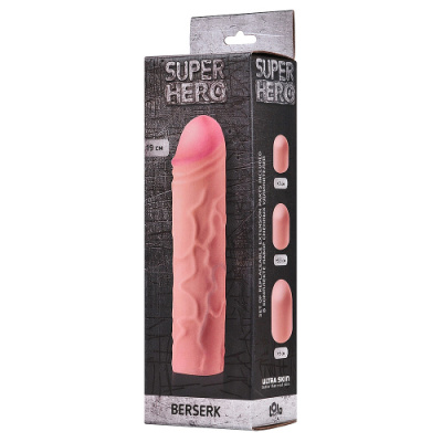 Насадка для увеличения члена SUPER HERO Berserk от sex shop Hustler