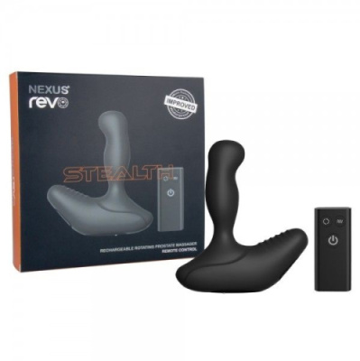 NEXUS REVO STEALTH массажер простаты (вибрация + вращающаяся головка) от sex shop Hustler