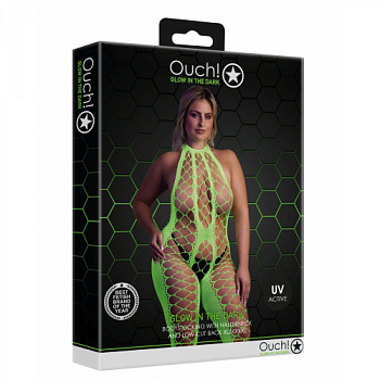 Неоновый кэтсьют Glow in the dark от sex shop Hustler