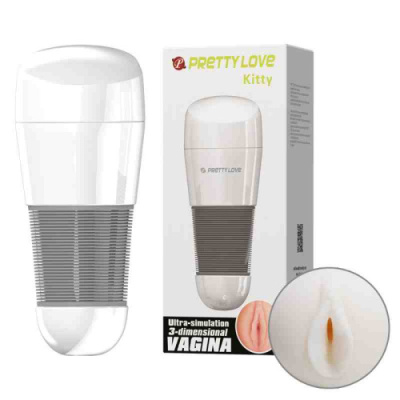 Мега мастурбатор – вагина Kitty от sex shop Hustler
