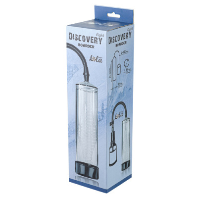 Вакуумная помпа для мужчин облегченная Boarder, Discovery Light от sex shop Hustler