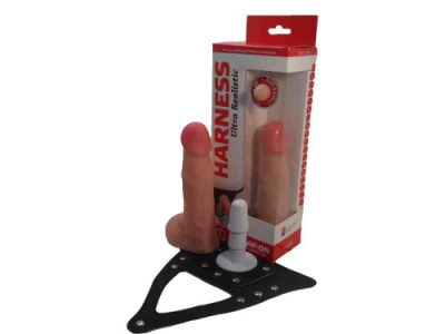 Страпон Harness (трусики + насадка) от sex shop Hustler