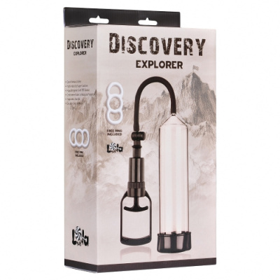 Вакуумная помпа для мужчин Discovery Explorer Hustler.kz Вакуумная помпа для мужчин Discovery Explorer от sex shop Hustler