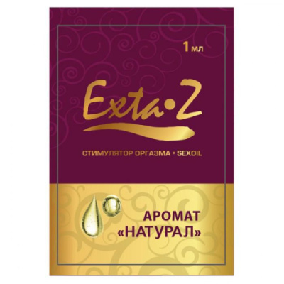 Интимное масло возбуждающее EXTA-Z натурал (саше-пробники), 1 мл от sex shop Hustler