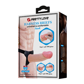 Фаллопротез Stark с мягкой головкой от sex shop Hustler