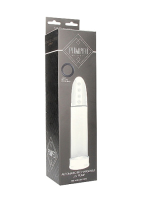 Автоматическая помпа для пениса Automatic Rechargeable Luv Pump от sex shop Hustler фото-1