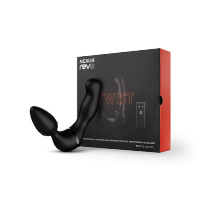 Nexus Revo Twist – массажер простаты с вращением + втулка с вибрацией от sex shop Hustler