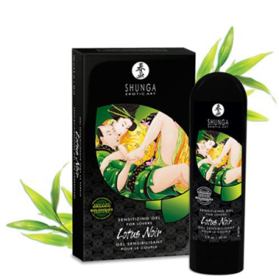 Возбуждающий гель для мужчин и женщин Lotus Noir от Shunga, 60 мл от sex shop Hustler