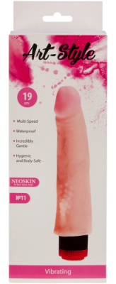 Вибратор из киберкожи ART-Style №11 от sex shop Hustler