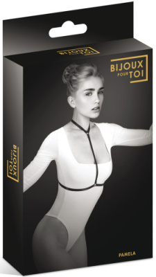 Портупея стрепы на грудь Pamela от sex shop Hustler