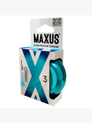 Презервативы MAXUS G Spot X-Edition гладкие двойная спираль от sex shop Hustler