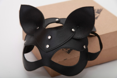 Маска кошки для ролевых игр (с подкладом) от sex shop Hustler