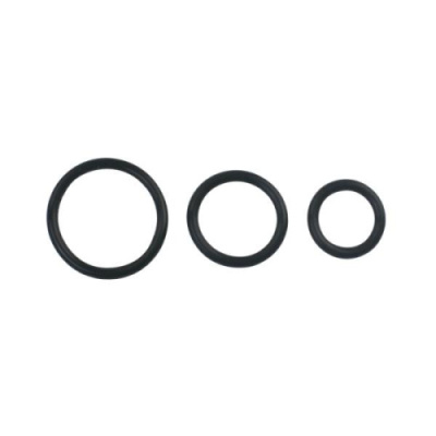 Кольца на пенис Cock&ball (3 шт.) от sex shop Hustler