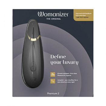 Womanizer Premium 2 вакуумно-волновой стимулятор клитора (14 режимов, автопилот) от sex shop Hustler